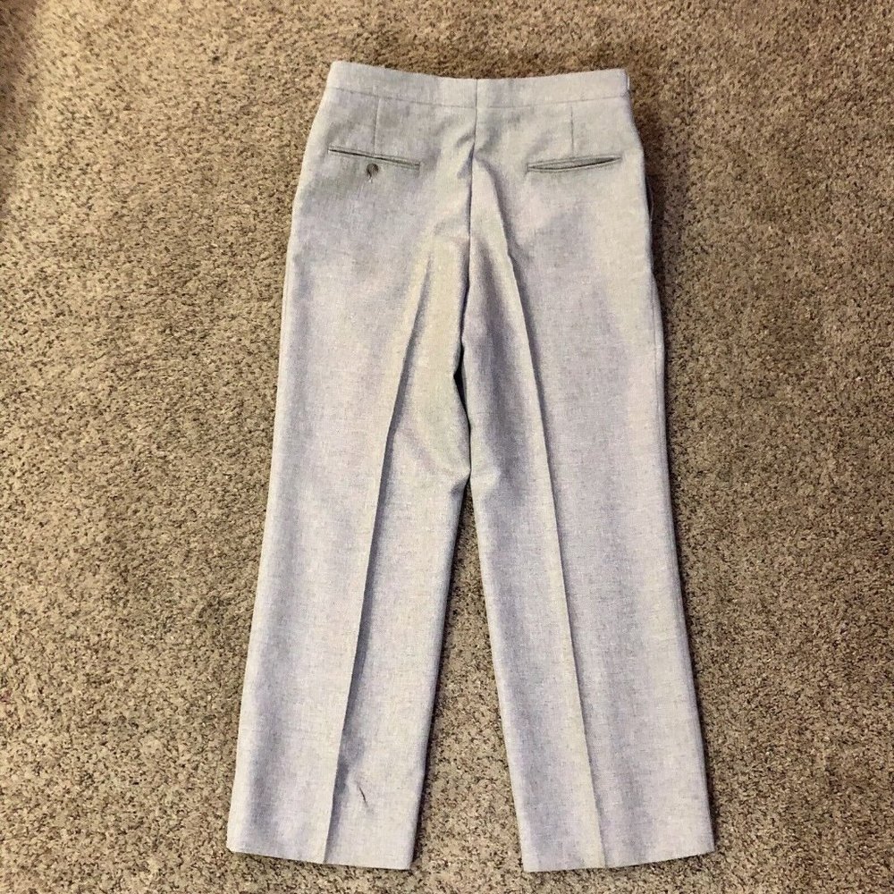 Vintage Dress Pants Mens 38R Used Brown Blend Textured - Picture 11 of 11